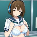 ボブ子ちゃん、脱衣 2枚目