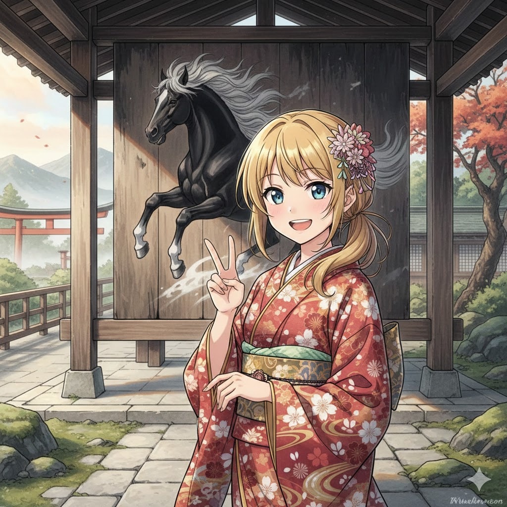 初詣(元旦) | の人気AIイラスト・グラビア