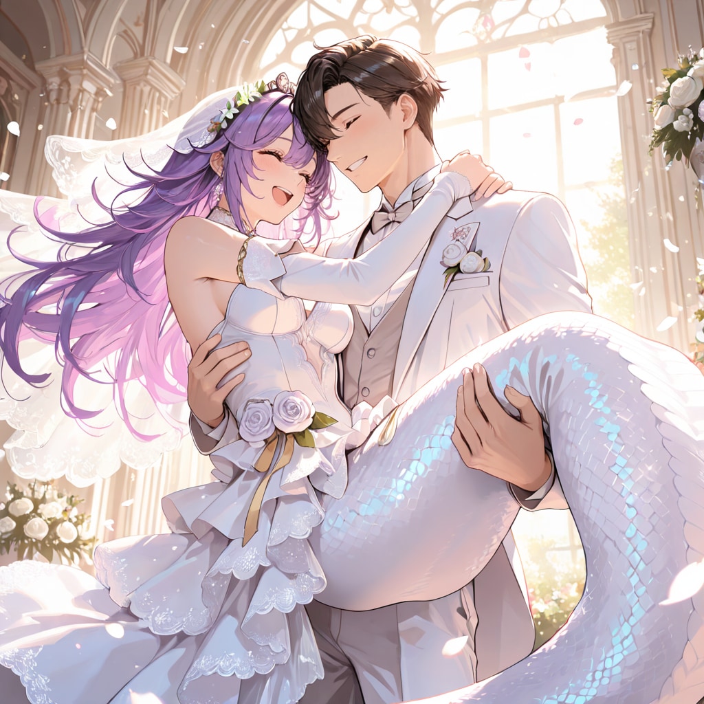 ラミア姫と結婚式
