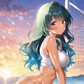 えちえちビーチバレーユニフォーム～前かがみ編～ 3枚目