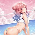 えちえちビーチバレーユニフォーム～前かがみ編～ 2枚目