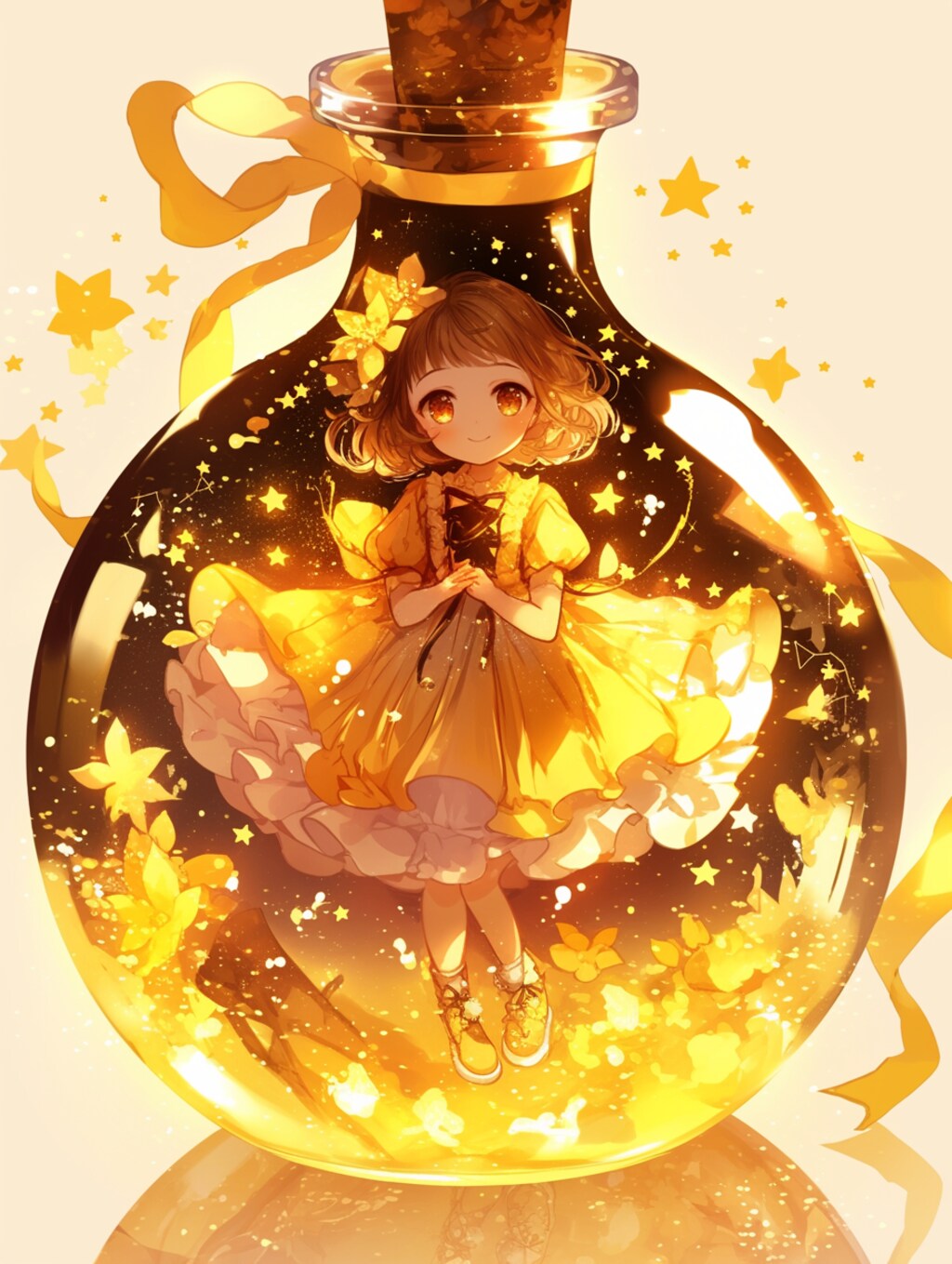 「瓶詰の少女」黄59