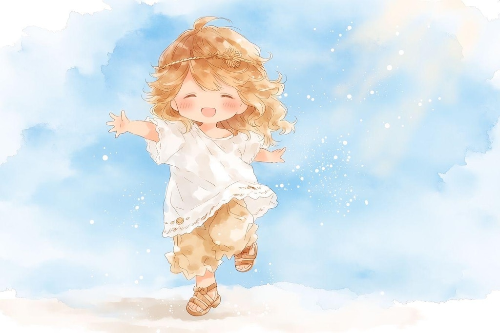夏にジャンプ！