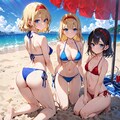 夏の終わりに水着の見納め〜 11枚目