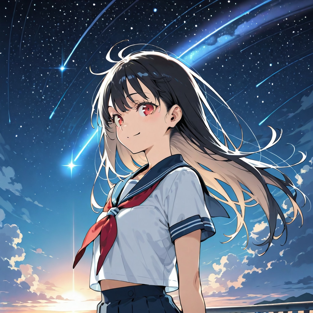 ししょちゃんと輝きを増す春の星　弾