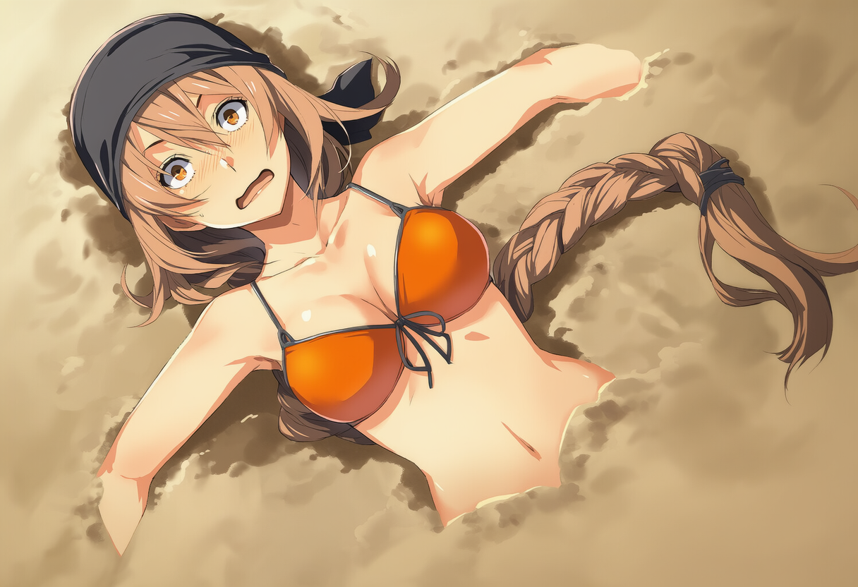 埋められちゃった師匠