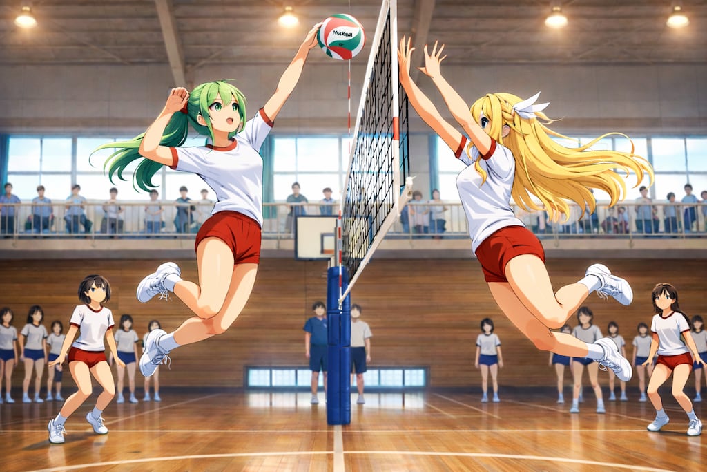 頂点で交わる一瞬