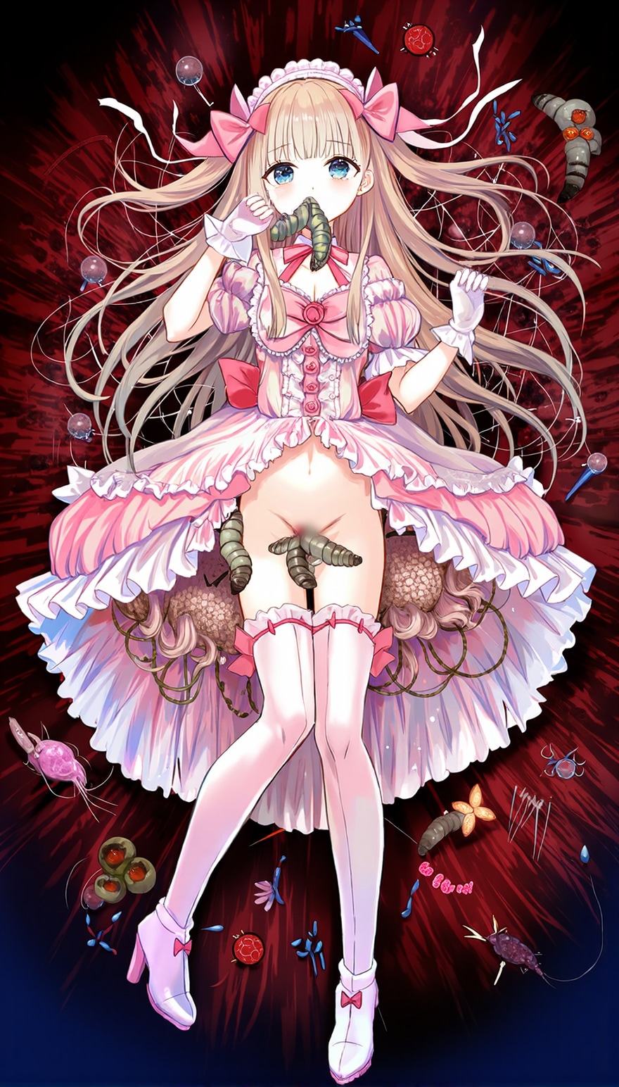 魔法少女、生きた巣