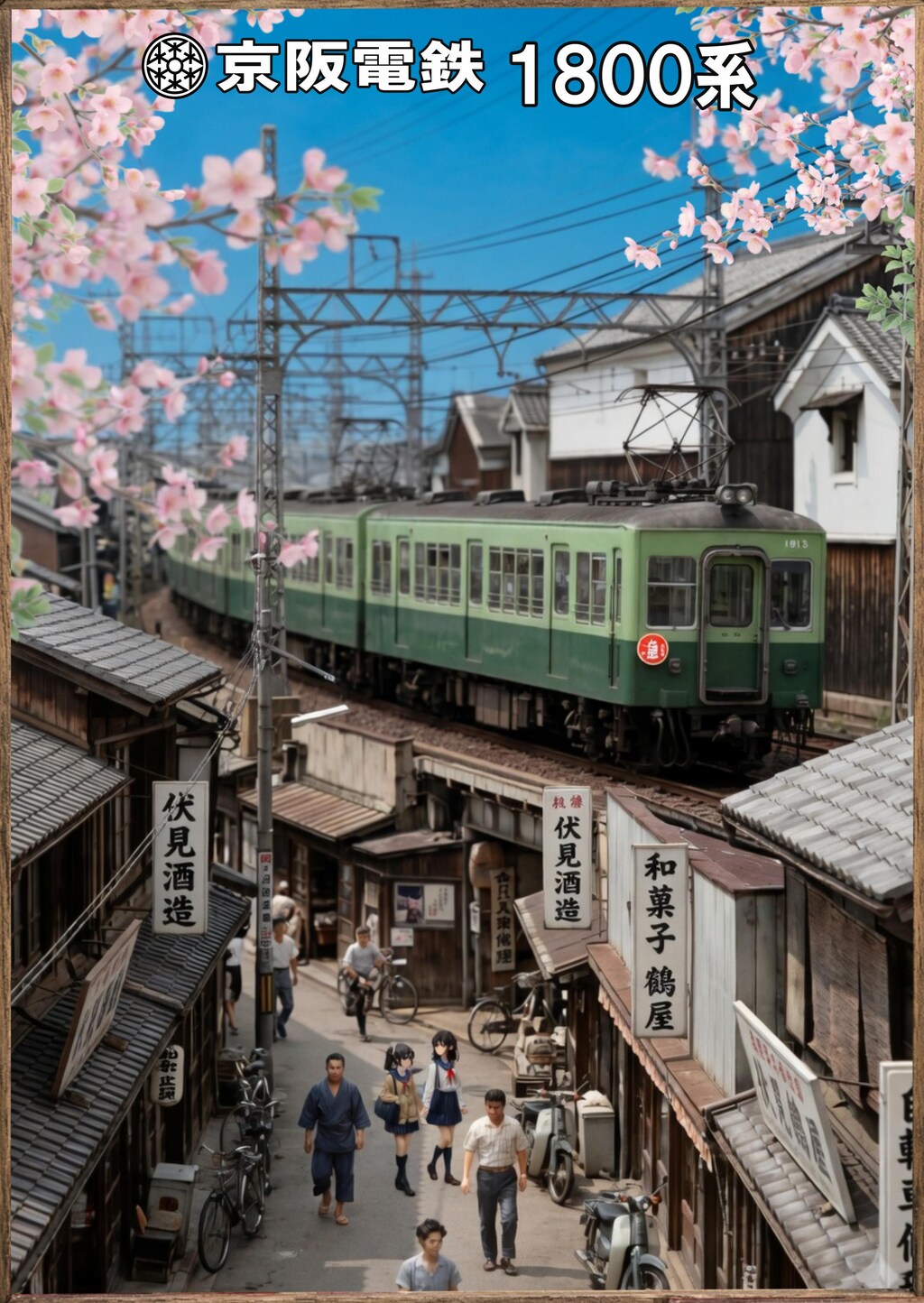京阪特急その❶１８００系