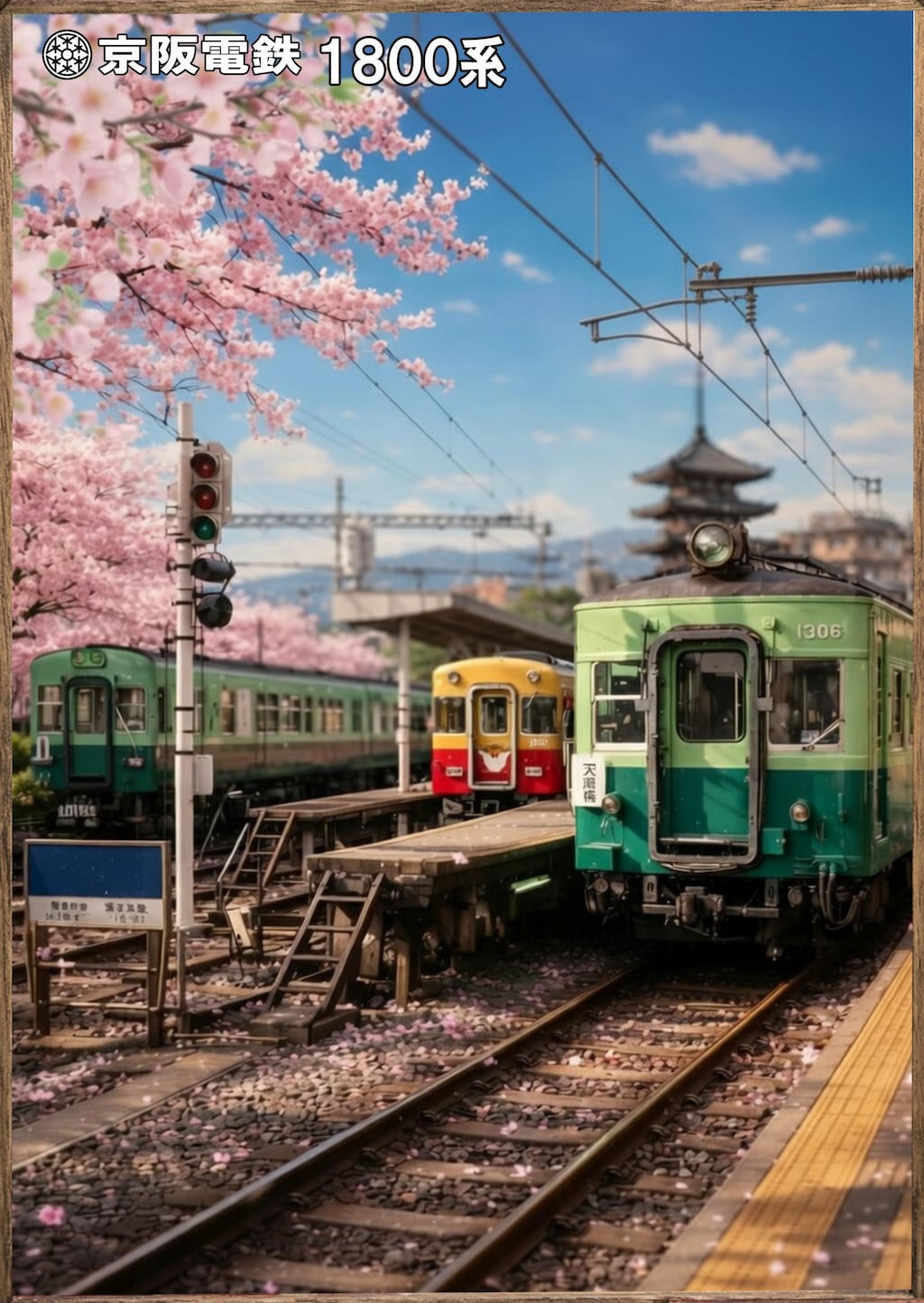 京阪特急その❶１８００系