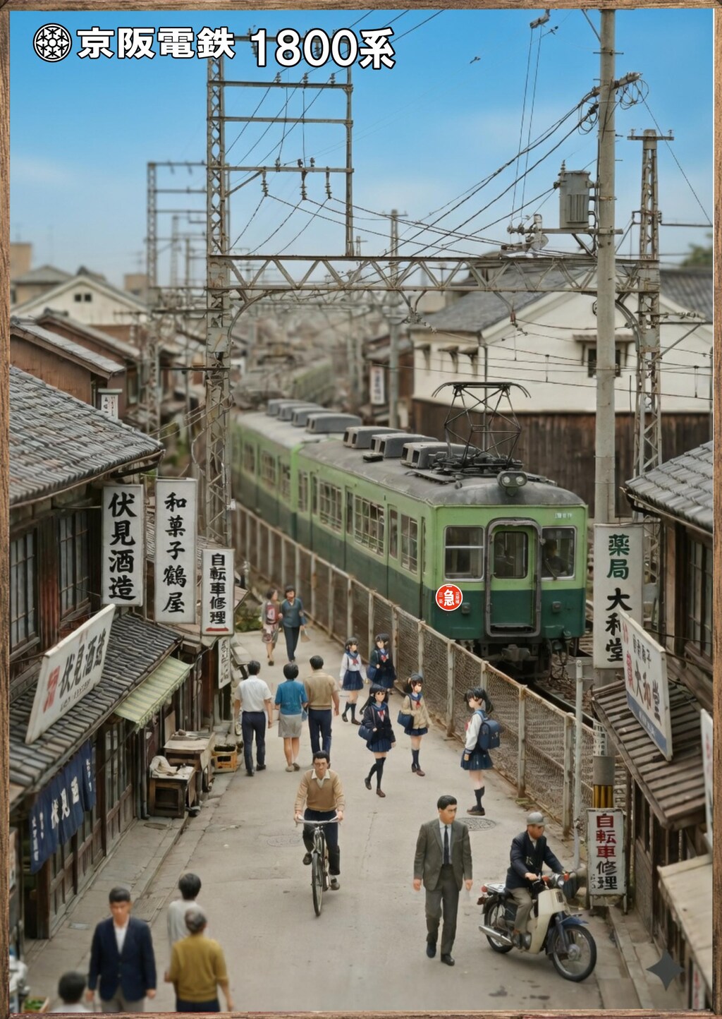 京阪特急その❶１８００系