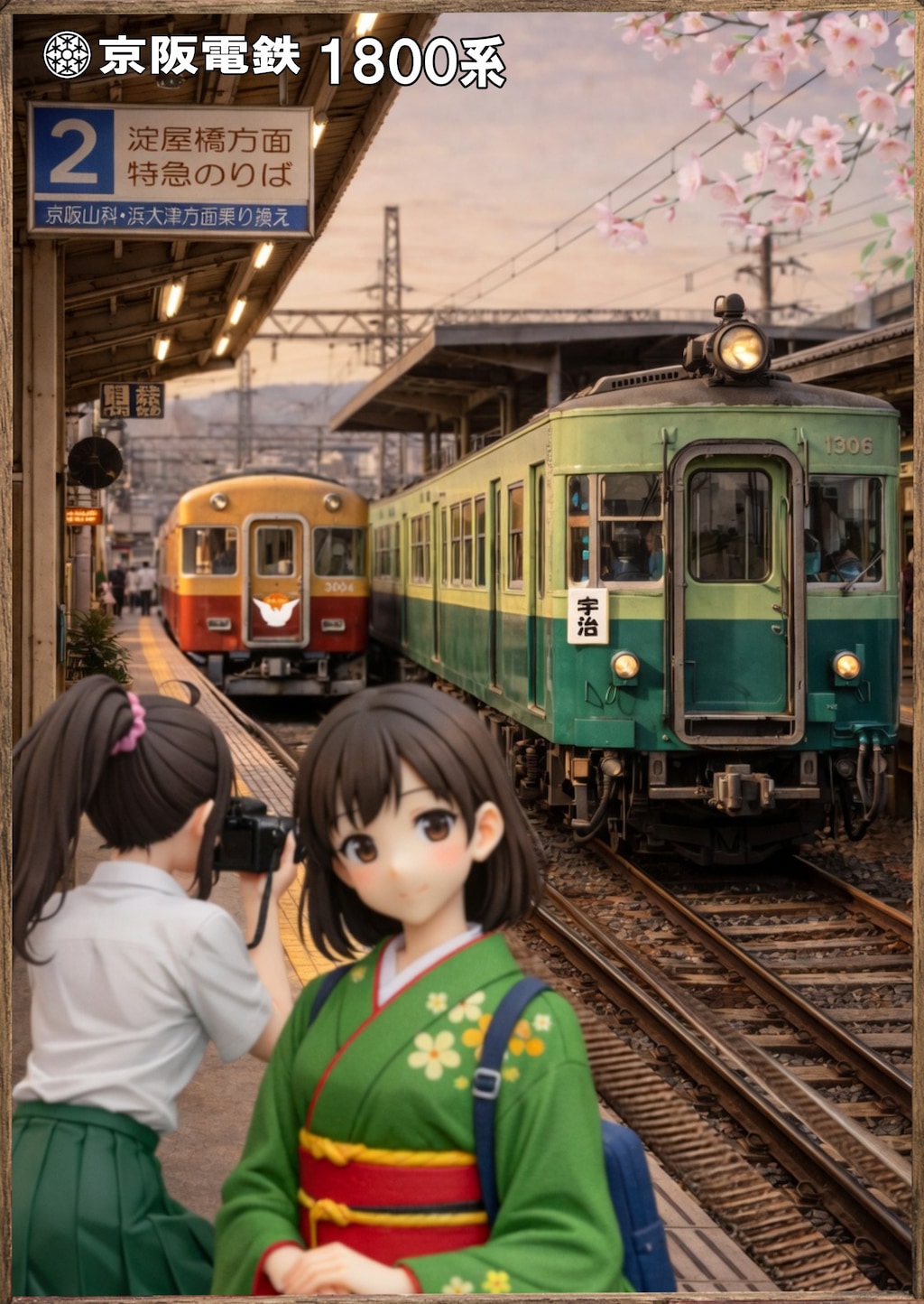 京阪特急その❶１８００系