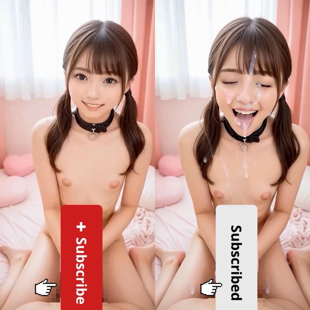 ちっぱいちゃんの顔とカラダにぶっかけまくる