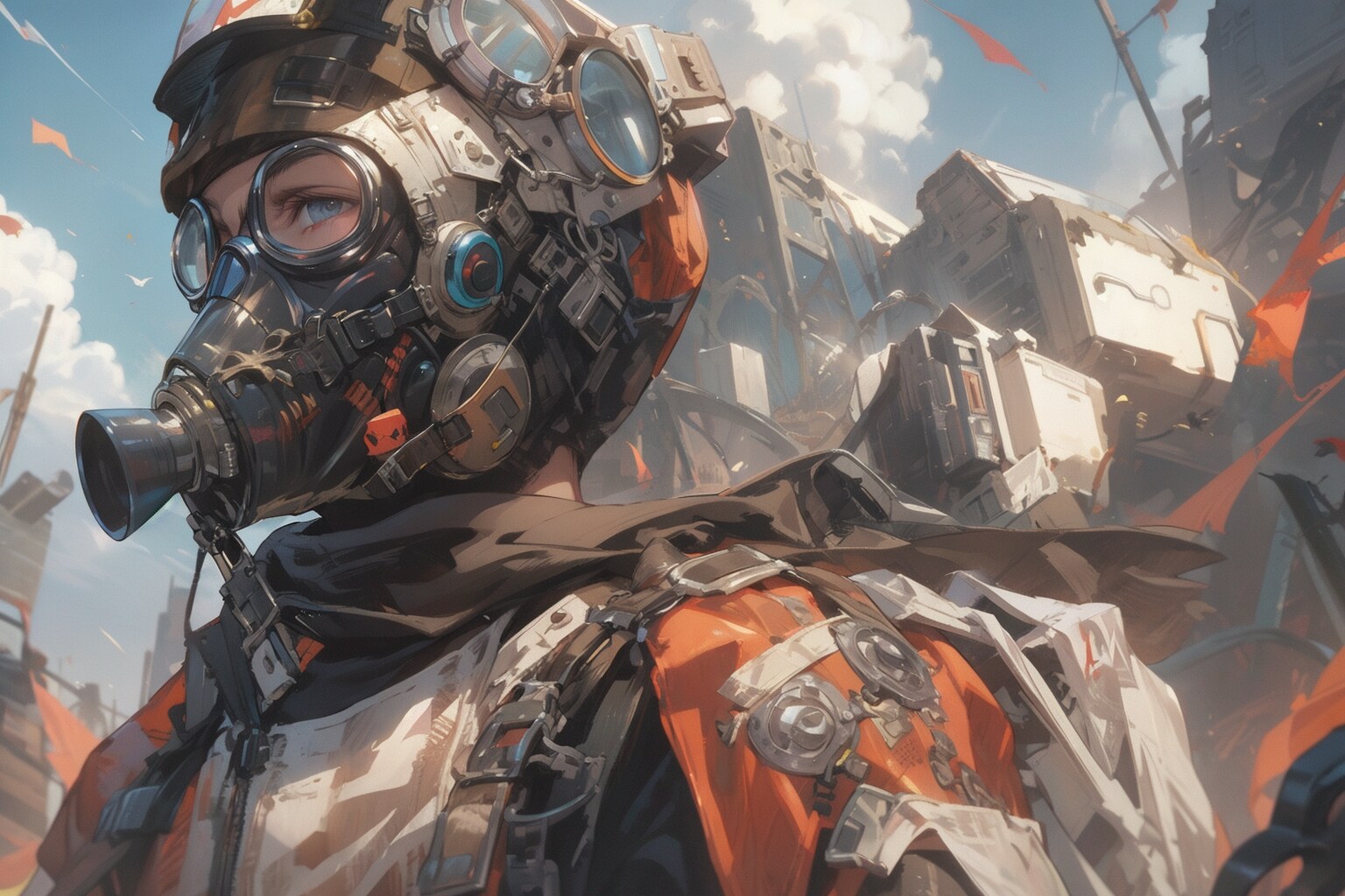 黄昏梟 探索担当『エクスプローラ』 ノーマンズポイント第七分隊 | の人気AIイラスト・グラビア