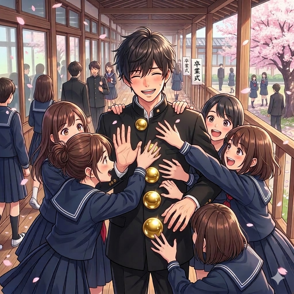 卒業式恒例のアレ