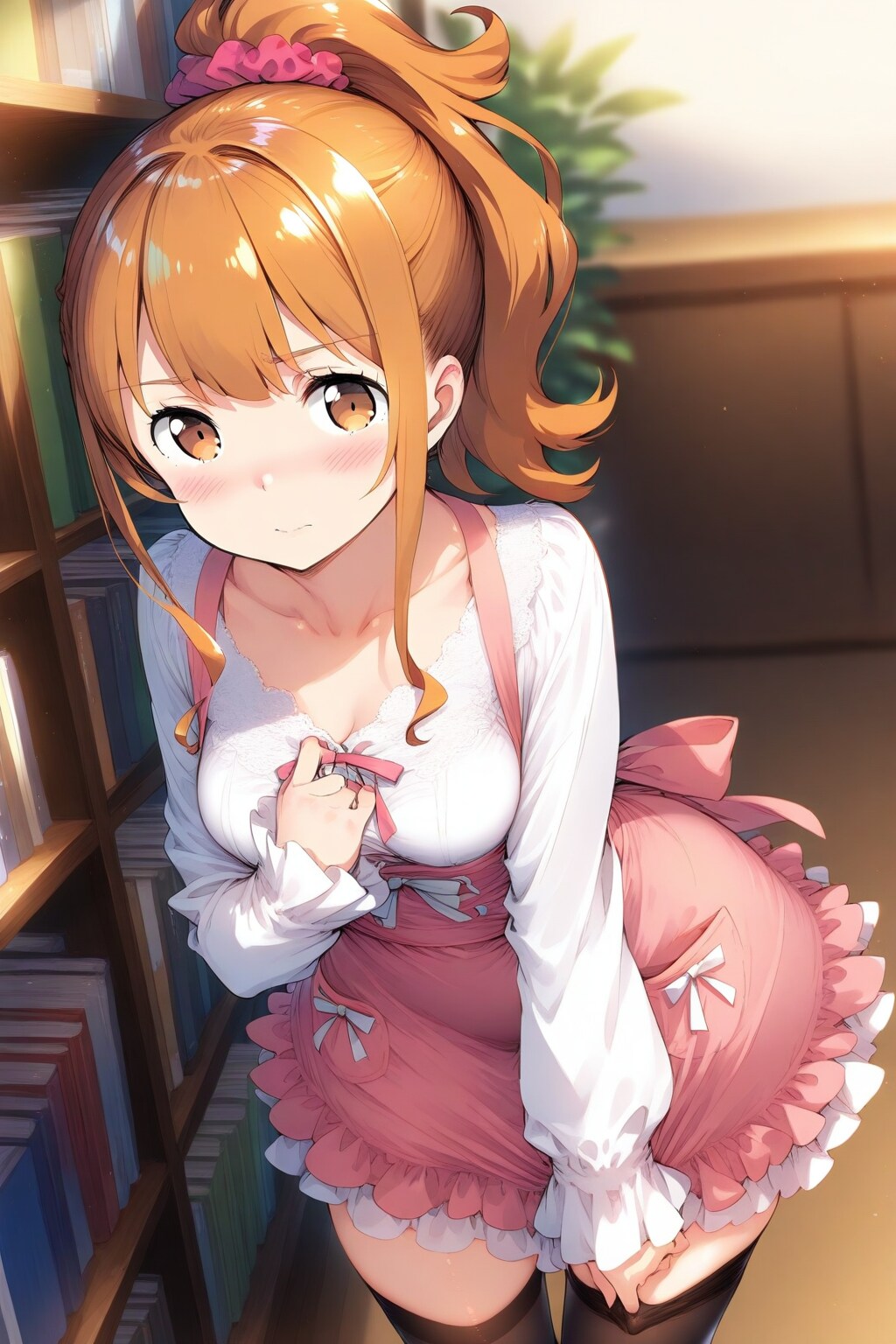 本屋の看板娘 | の人気AIイラスト・グラビア