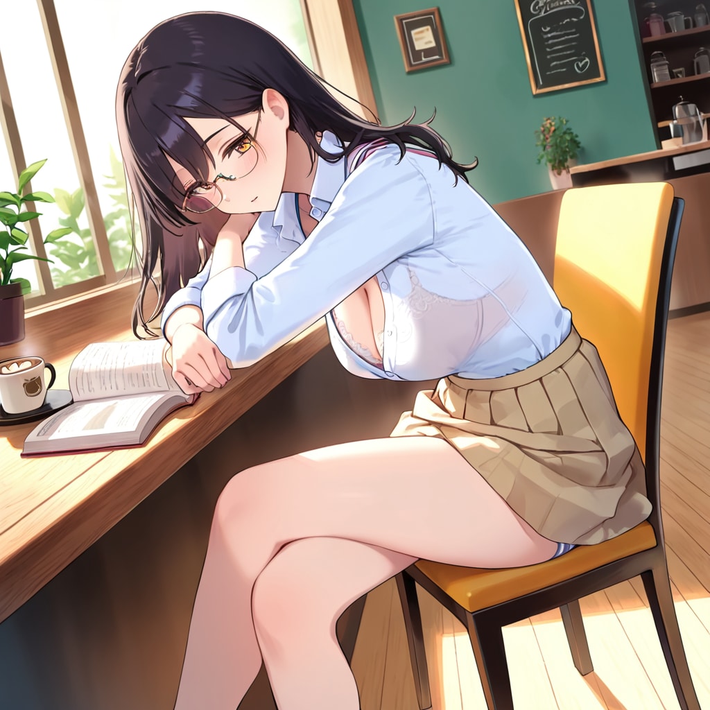 見えちゃってます♡