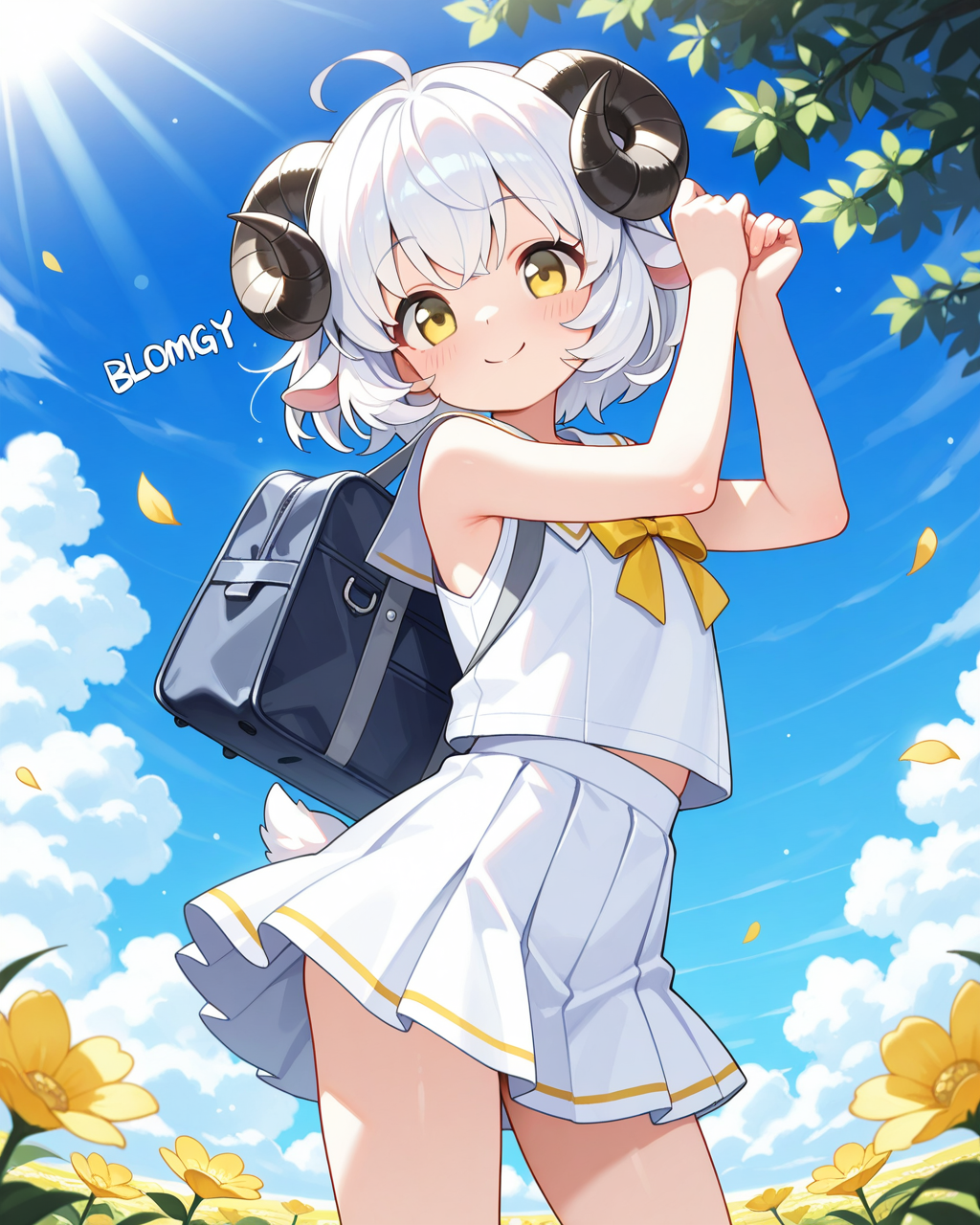 スリーブレスセーラー服♡
