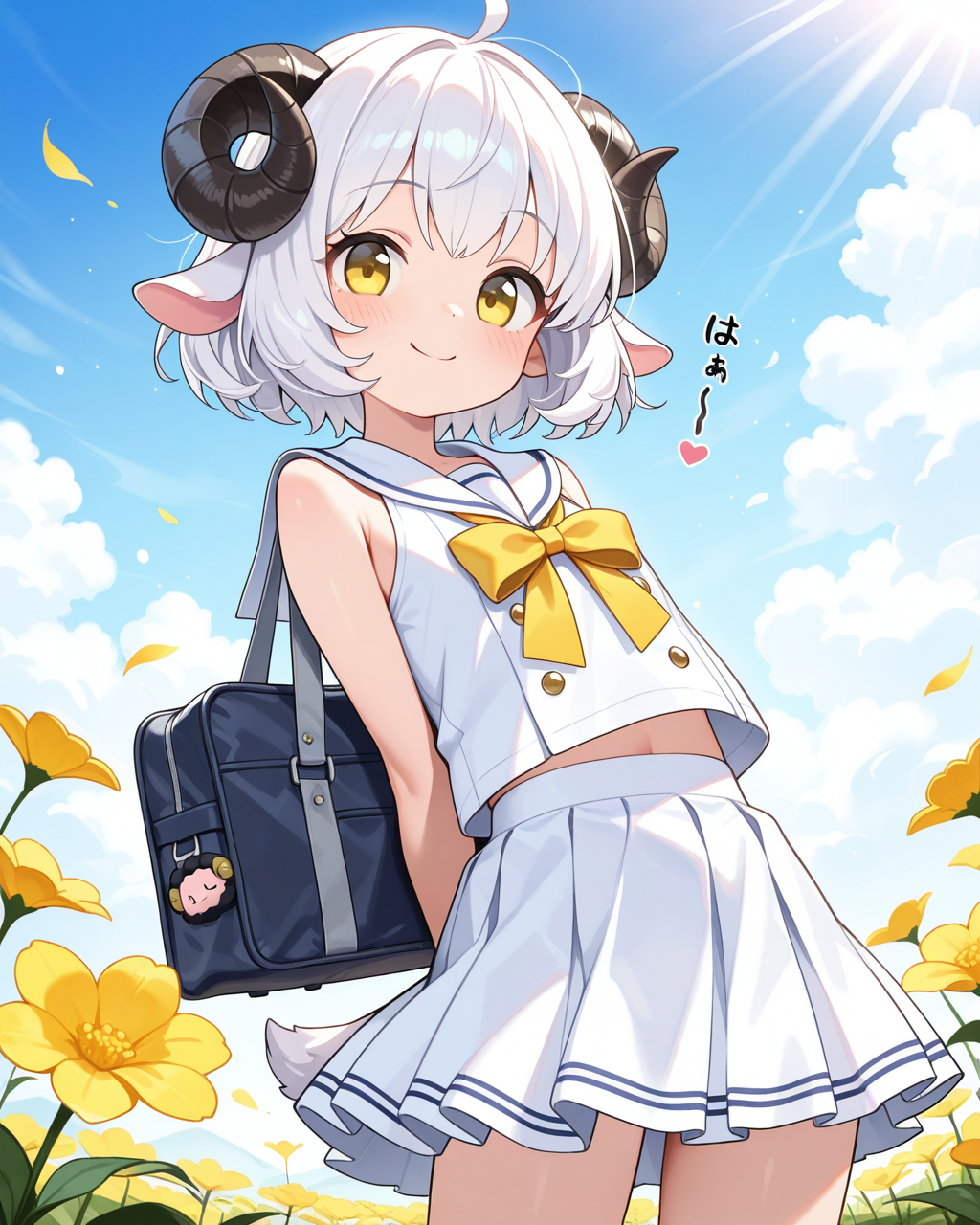 スリーブレスセーラー服♡