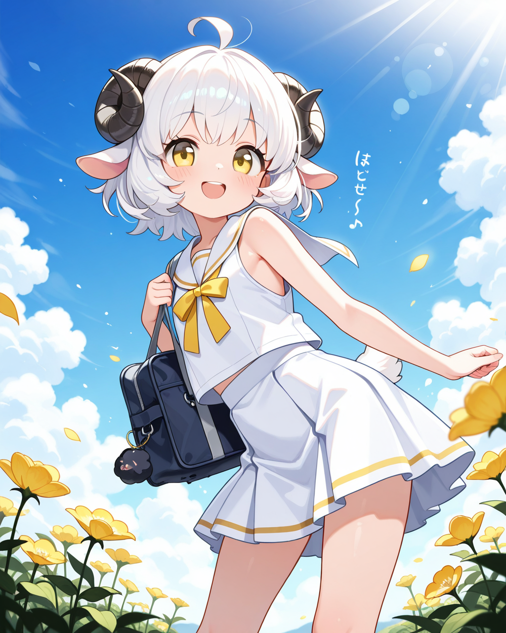 スリーブレスセーラー服♡