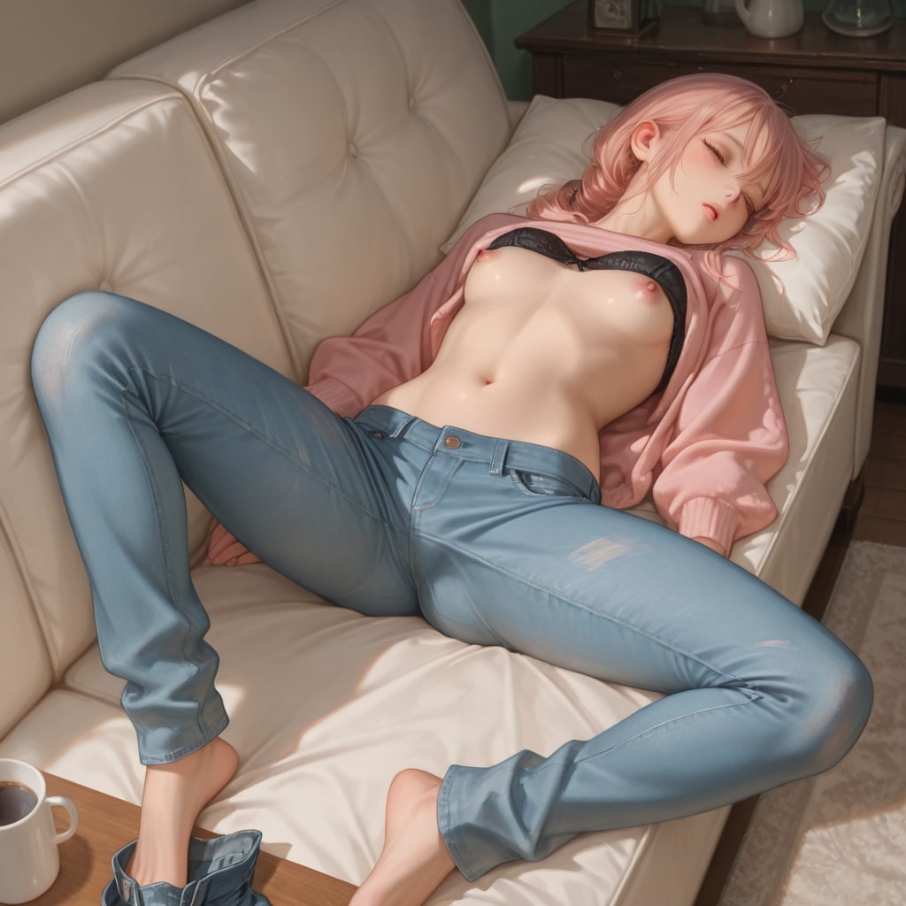 ジーンズ脱げっ脱げっｺﾗｯヾ(ﾟωﾟ｀ヽ)　むぅ、本日のﾌﾟｲが尽きてしまった。。。