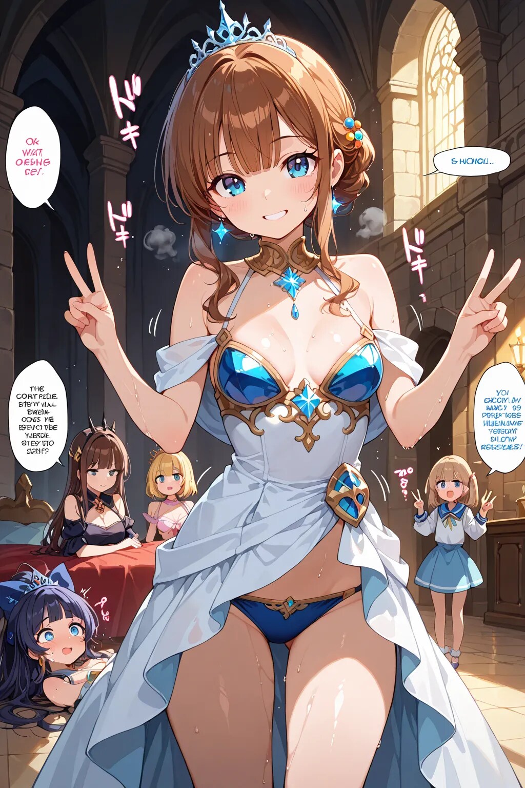 姫様ピース