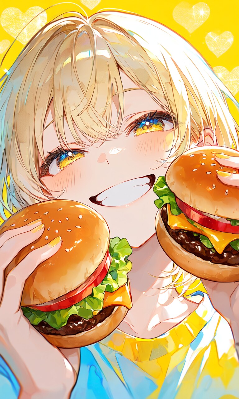 【女性】ハンバーガー麻里絵