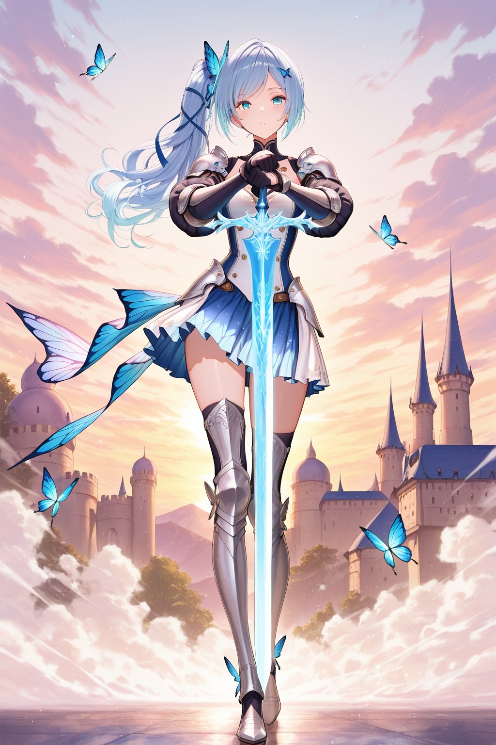 魔法剣士 | の人気AIイラスト・グラビア