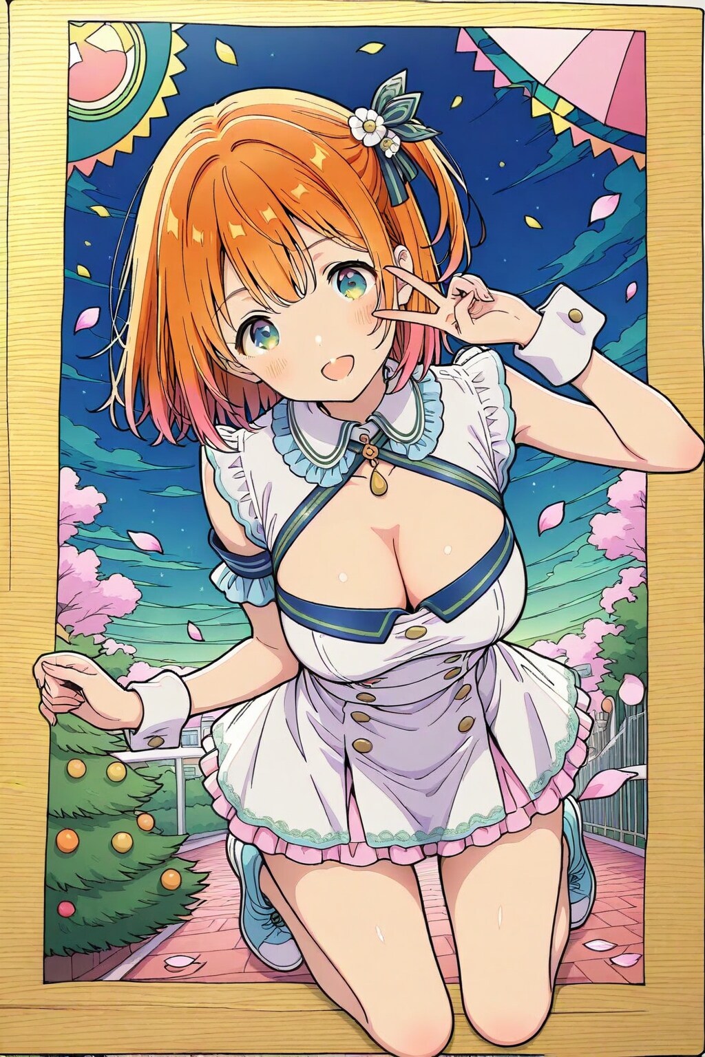 V | の人気AIイラスト・グラビア