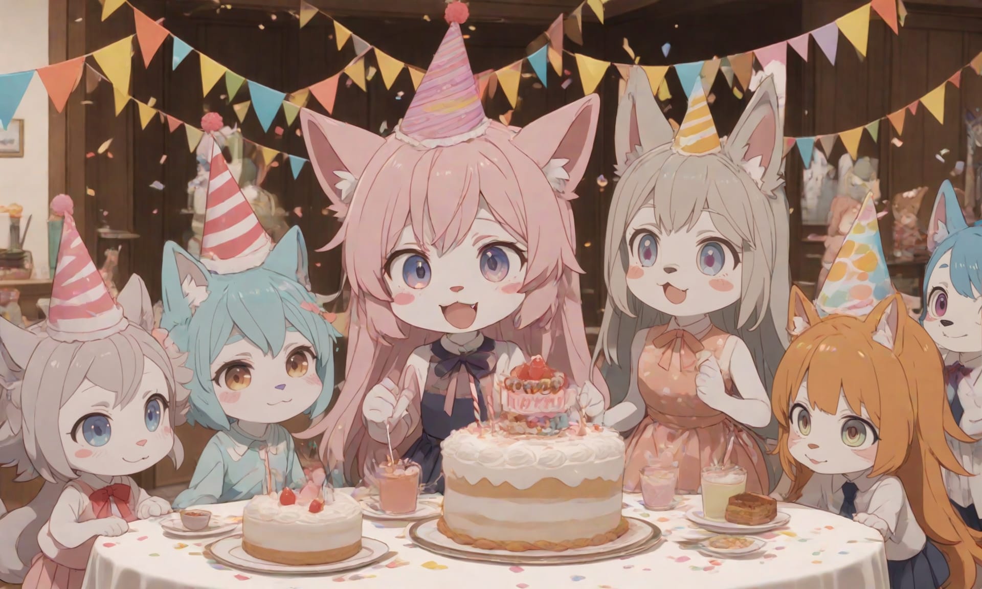 Furry Party | の人気AIイラスト・グラビア