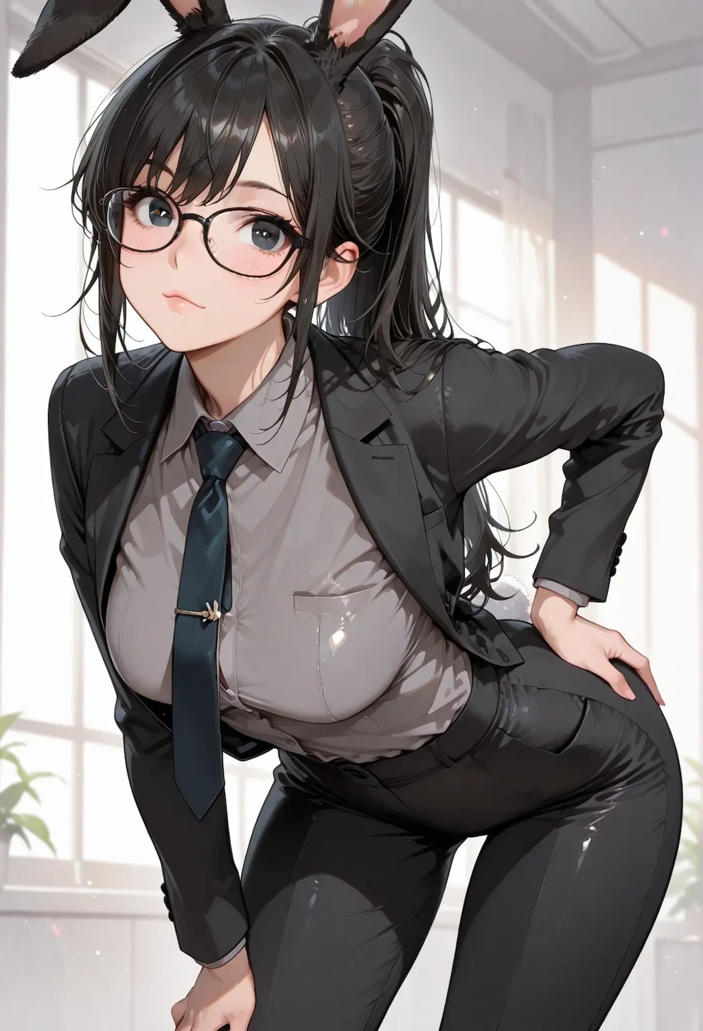 特に意味の無いウサギ耳(^^;