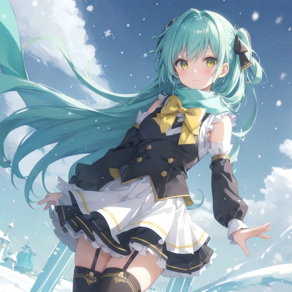 雪の日に