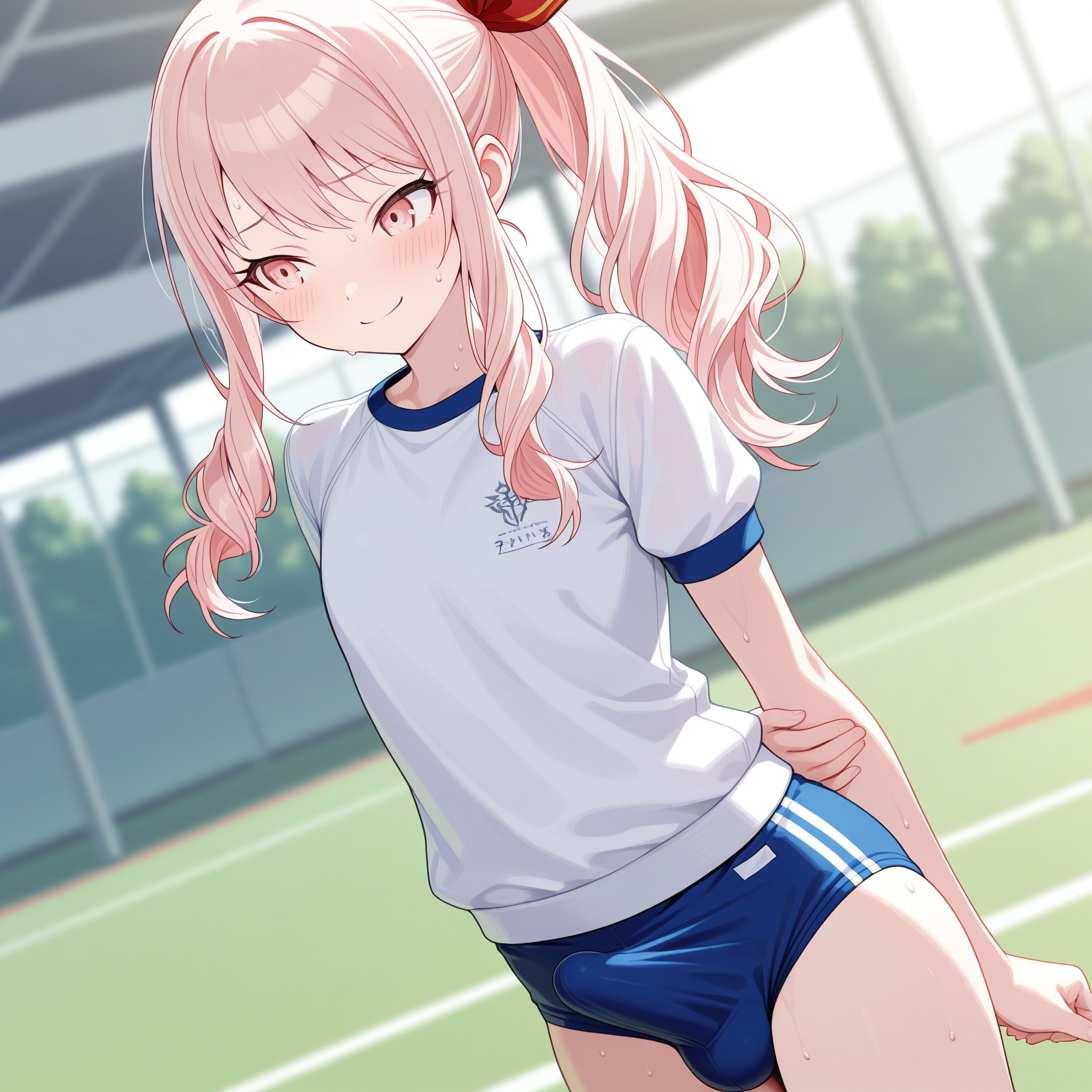 ブルマを履いた暁山瑞希くん