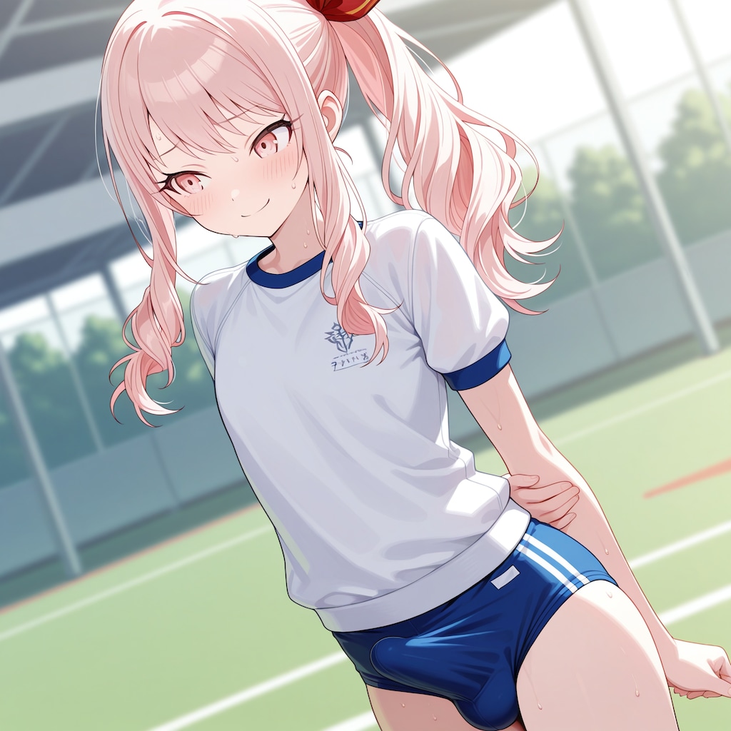 ブルマを履いた暁山瑞希くん