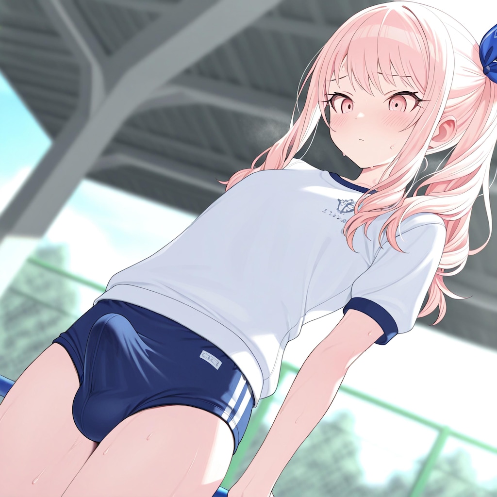 ブルマを履いた暁山瑞希くん