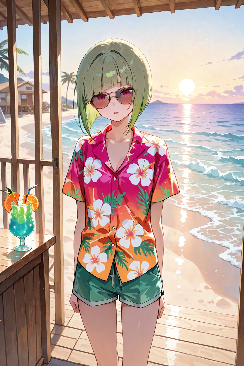 今日も暑くなりそうね