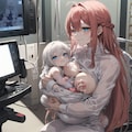 初めての授乳、湧き起こる母性 4枚目
