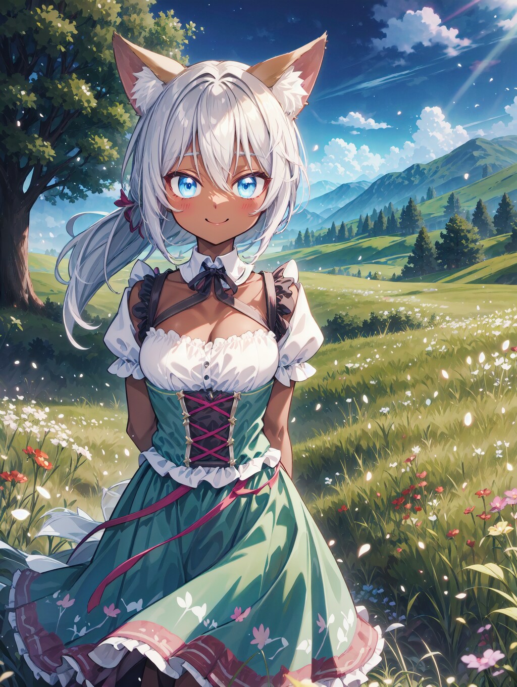 ディアンドル狐娘