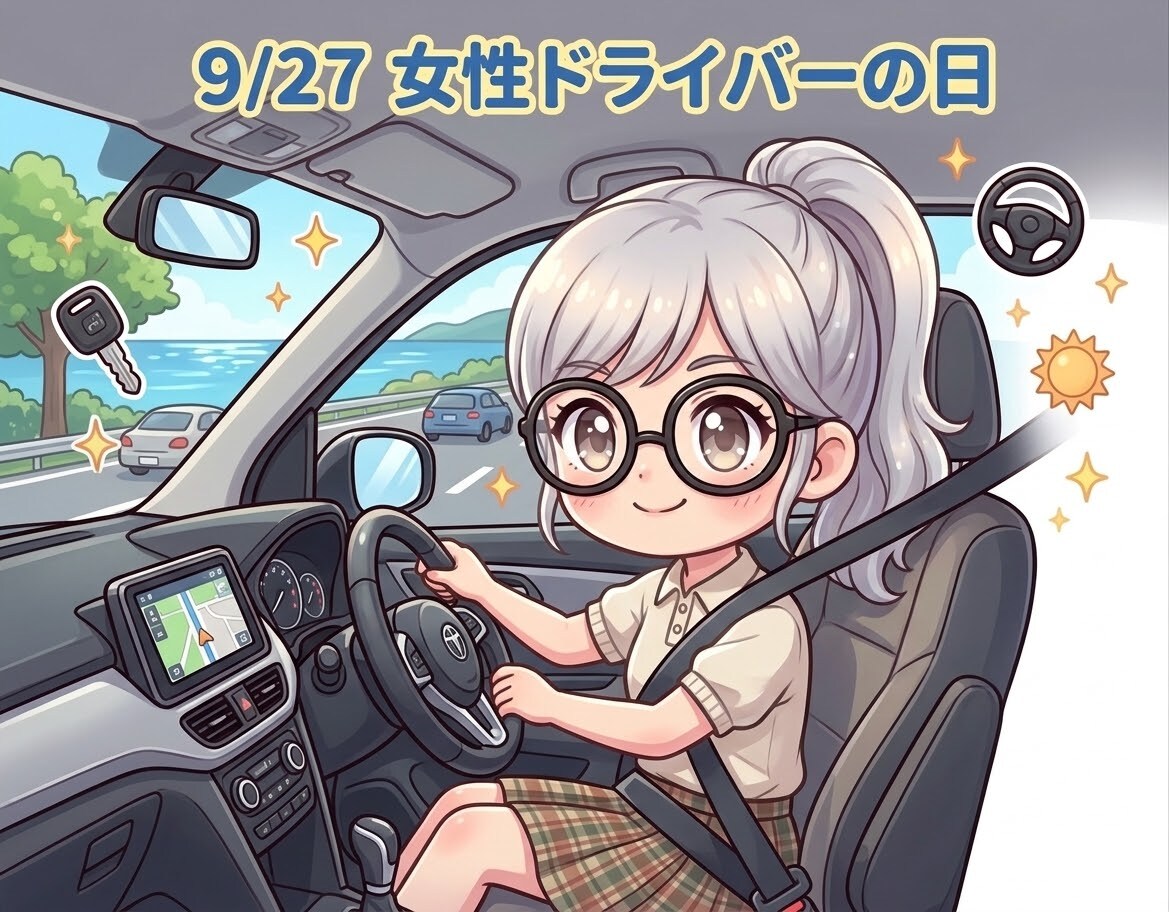 今日は「女性ドライバーの日」 | の人気AIイラスト・グラビア
