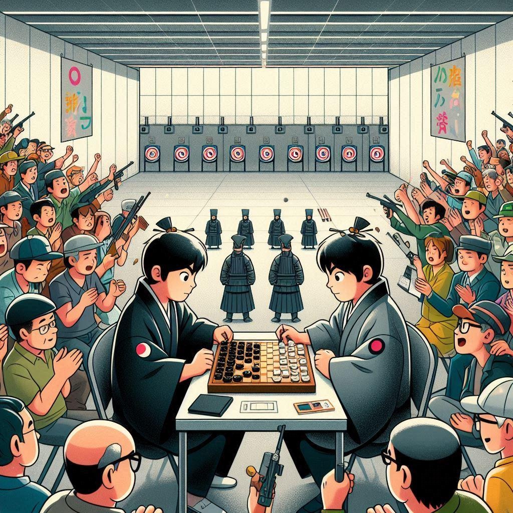 チェス（将棋）射撃