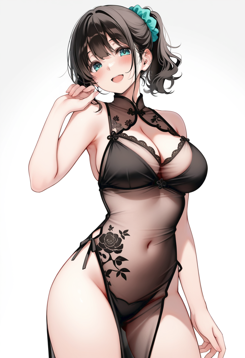 シースルーチャイナドレスゆいちゃん