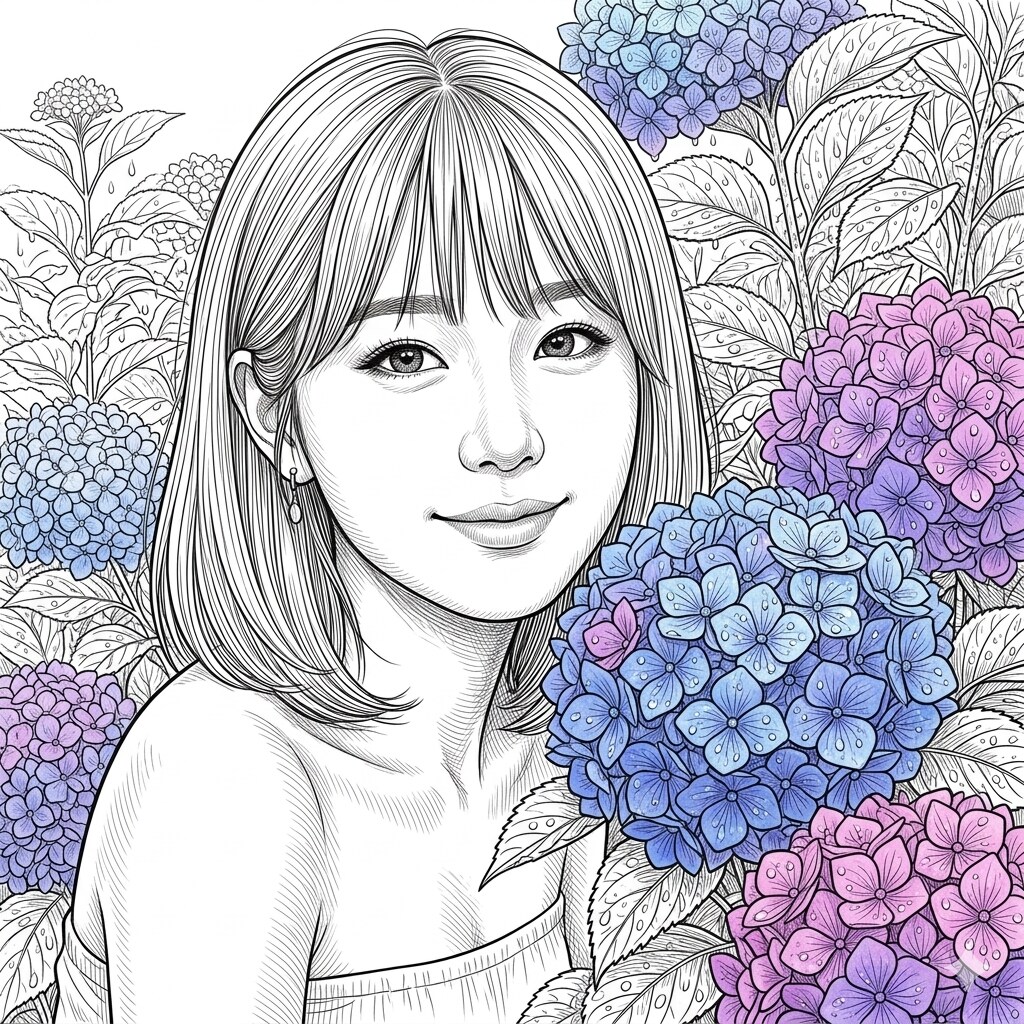 紫陽花
