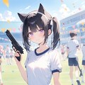 旅する黒猫と射撃競技 3枚目