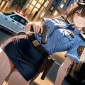 ムチムチ婦警さん 2枚目