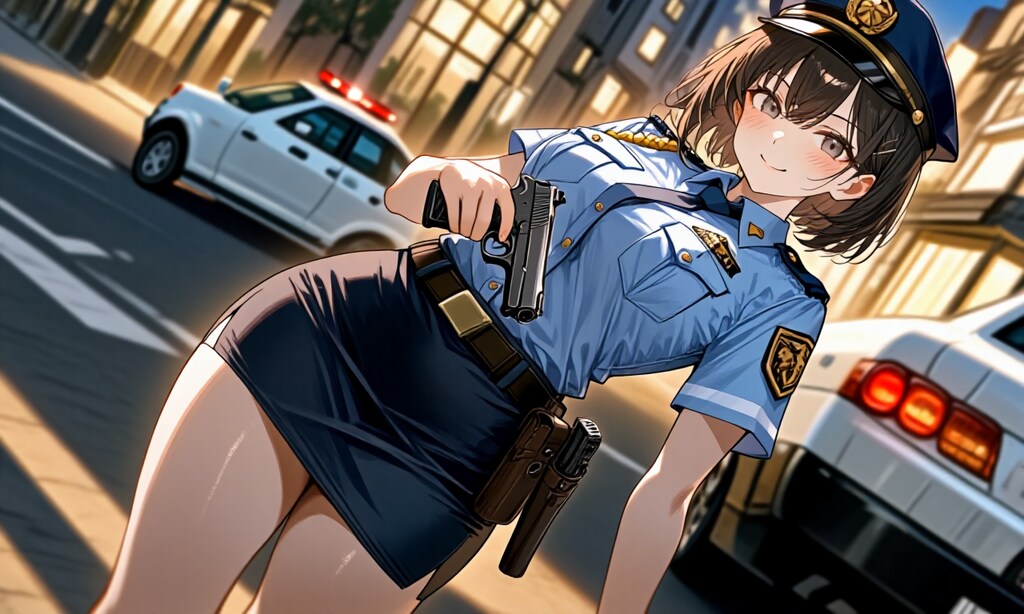 ムチムチ婦警さん