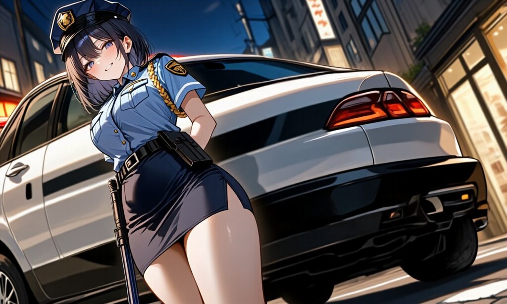 ムチムチ婦警さん