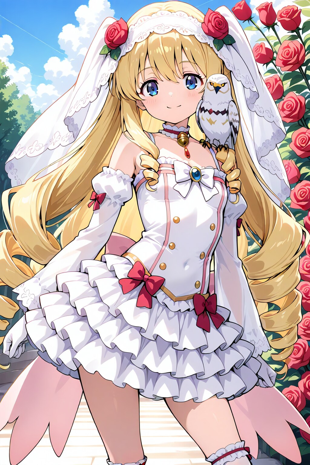 ドリル白ゴスな魔法少女 | の人気AIイラスト・グラビア