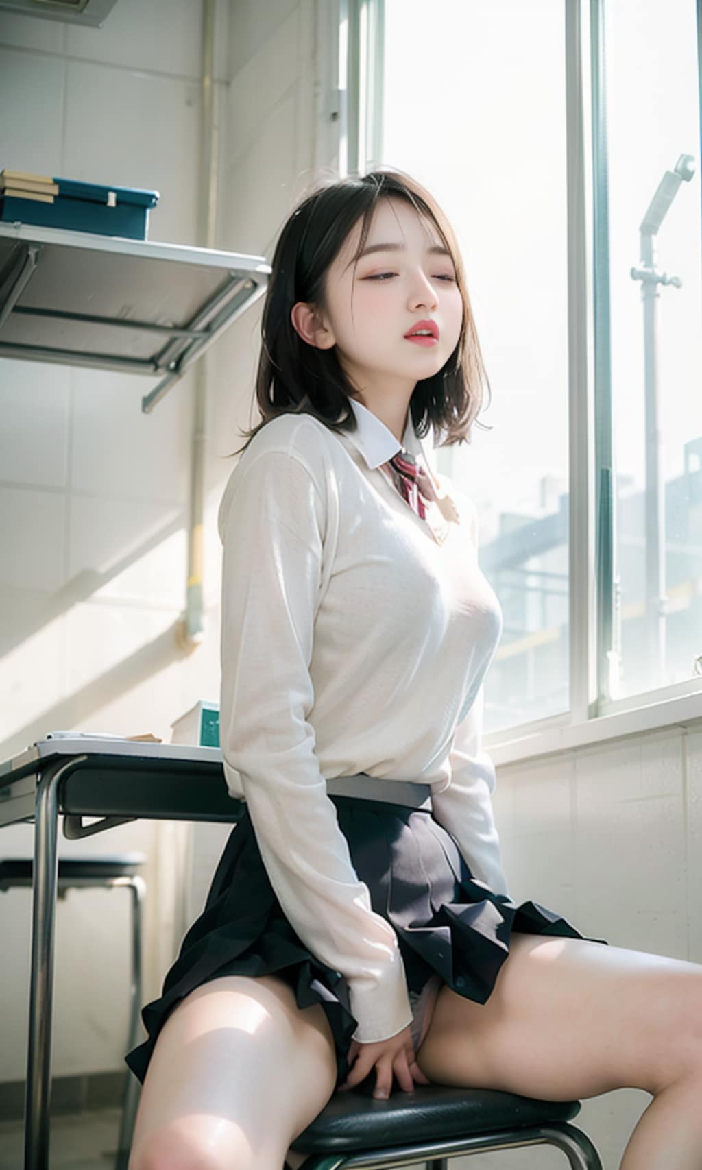 やば、学校でまたしちゃった