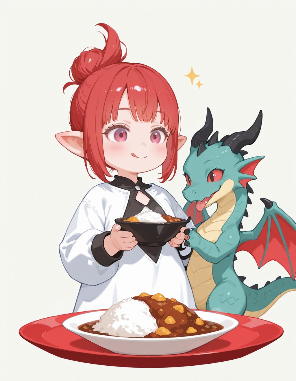 好きな料理発表ドラゴン