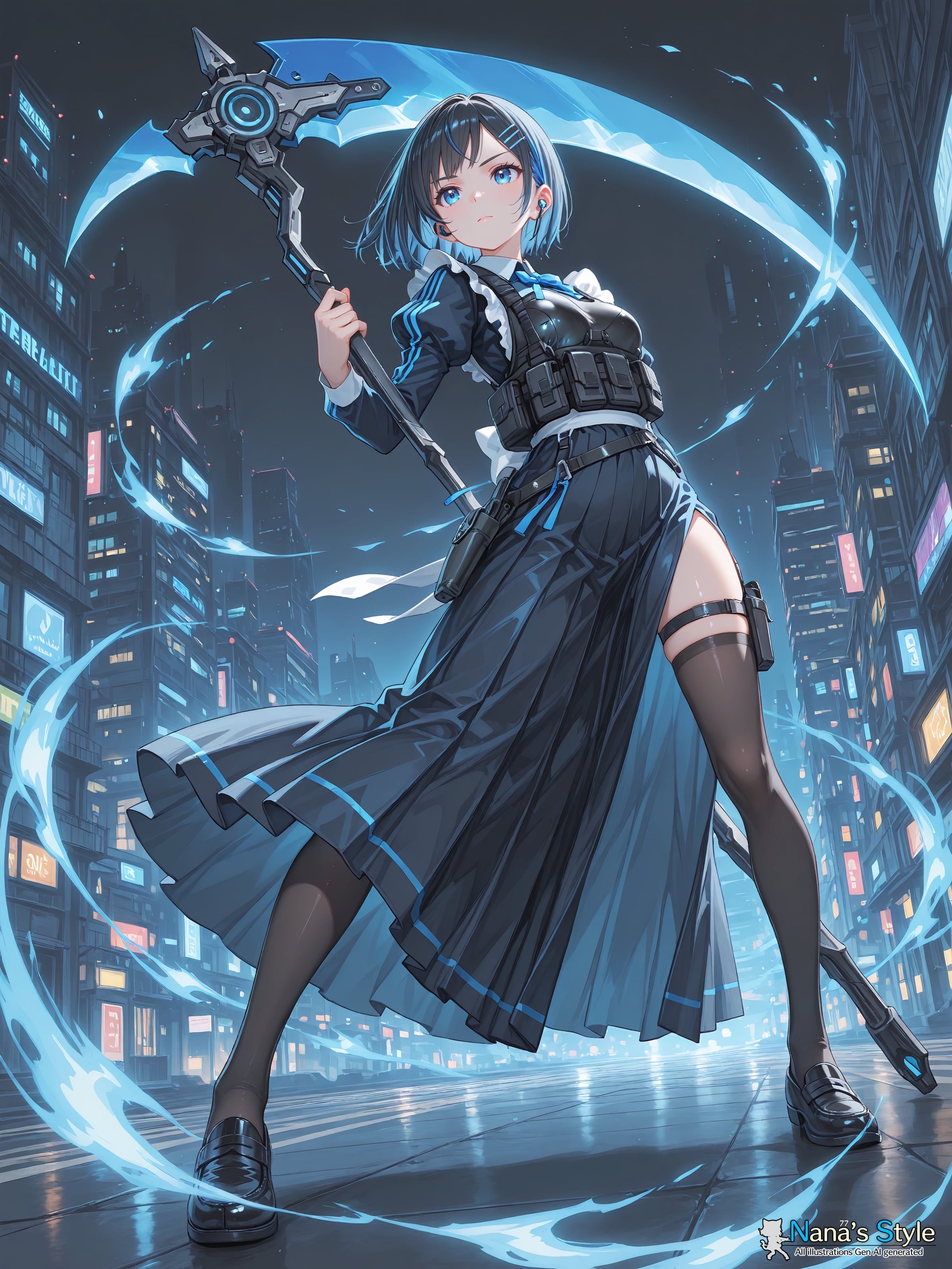 Tactical Maid Wizard | の人気AIイラスト・グラビア